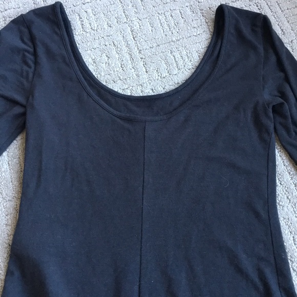 Levi’s black long sleeve low cut bodysuit - Picture 5 of 6